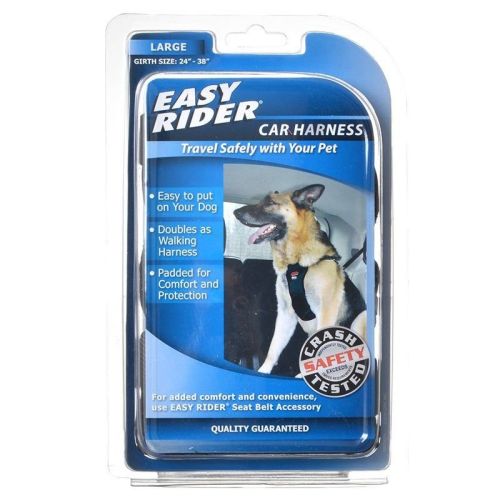 Coastal Pet Easy Rider Car Harness  Black