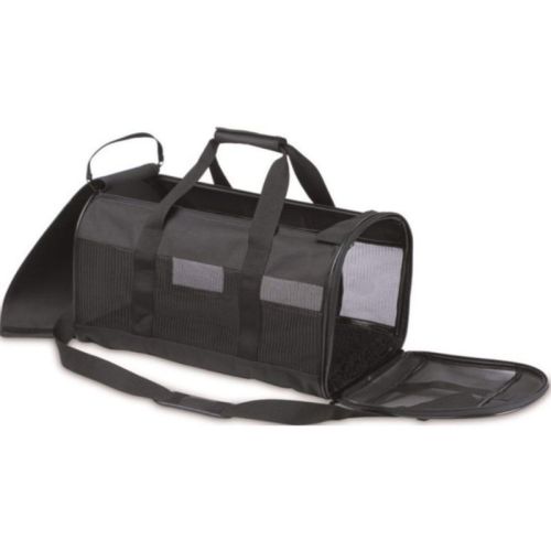 Petmate Soft Sided Kennel Cab Pet Carrier  Black